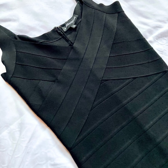 Amor & Psyche Bandage Party Dress - XS - LBD NWOT - Picture 5 of 14